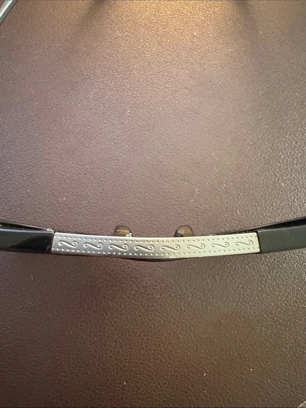 Giorgio Armani - Black Round Sunglasses with Double Bridge - Picture 3 of 8